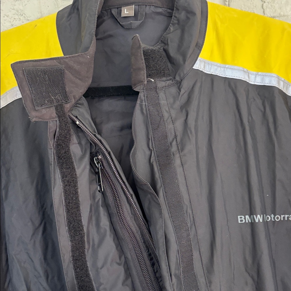 BMW Motorrad Tour Style Motorcycle Full Rain Suit Size Large - Picture 10 of 12